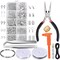 Jewelry Making Supplies Kit - Jewelry Repair Tool with Accessories, Pliers, Findings, and Beading Wires
